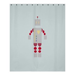 Machine Engine Robot Shower Curtain 60  X 72  (medium)  by Alisyart