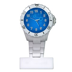 Molecules Classic Medicine Medical Terms Comprehensive Study Medical Blue Plastic Nurses Watch by Alisyart