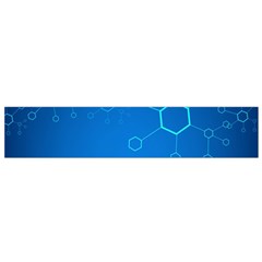 Molecules Classic Medicine Medical Terms Comprehensive Study Medical Blue Flano Scarf (small) by Alisyart