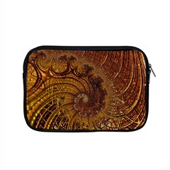 Copper Caramel Swirls Abstract Art Apple Macbook Pro 15  Zipper Case by Amaryn4rt