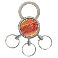 Line Dancing Gold Purple 3-ring Key Chains by Alisyart