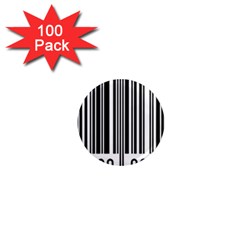 Code Data Digital Register 1  Mini Magnets (100 Pack)  by Amaryn4rt