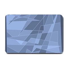 Lines Shapes Pattern Web Creative Small Doormat  by Amaryn4rt