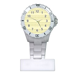 Background Pattern Lines Plastic Nurses Watch