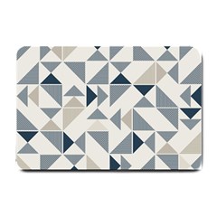 Geometric Triangle Modern Mosaic Small Doormat  by Amaryn4rt