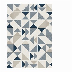 Geometric Triangle Modern Mosaic Small Garden Flag (two Sides) by Amaryn4rt