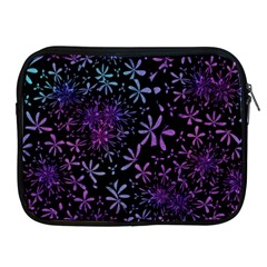 Retro Flower Pattern Design Batik Apple Ipad 2/3/4 Zipper Cases by Amaryn4rt