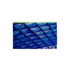 Lines Geometry Architecture Texture Cosmetic Bag (xs) by Amaryn4rt