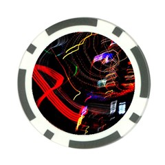 Night View Night Chaos Line City Poker Chip Card Guard (10 Pack) by Amaryn4rt