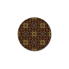 Tribal Geometric Print Golf Ball Marker