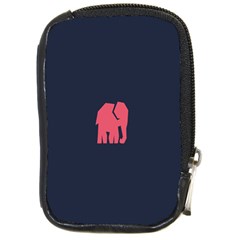 Animals Elephant Pink Blue Compact Camera Cases