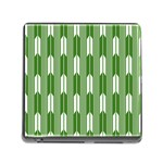 Arrows Green Memory Card Reader (Square) Front