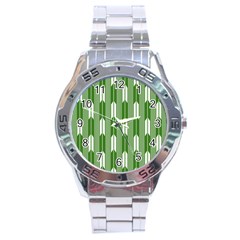 Arrows Green Stainless Steel Analogue Watch