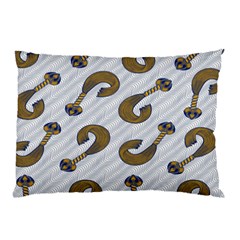 African Fabric Hair Wave Chevron Pillow Case (two Sides)