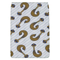 African Fabric Hair Wave Chevron Flap Covers (l) 