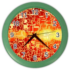 Board Conductors Circuit Color Wall Clocks