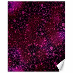 Retro Flower Pattern Design Batik Canvas 16  X 20  