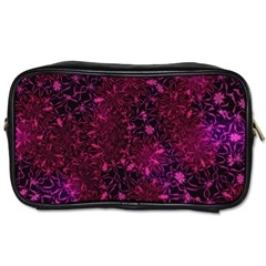 Retro Flower Pattern Design Batik Toiletries Bags 2-side by Amaryn4rt