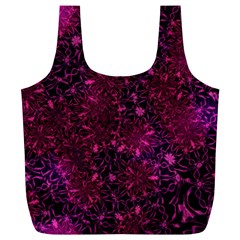 Retro Flower Pattern Design Batik Full Print Recycle Bags (l)  by Amaryn4rt