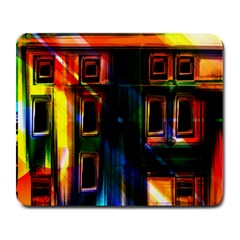 Architecture City Homes Window Large Mousepads by Amaryn4rt