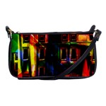 Architecture City Homes Window Shoulder Clutch Bags Front