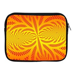 Background Brush Particles Wave Apple Ipad 2/3/4 Zipper Cases by Amaryn4rt