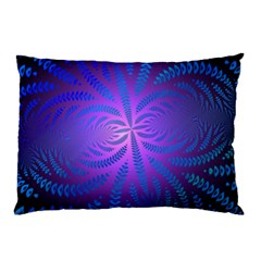 Background Brush Particles Wave Pillow Case (Two Sides)