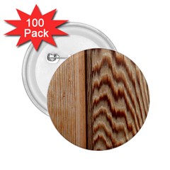 Wood Grain Texture Brown 2.25  Buttons (100 pack) 