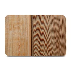 Wood Grain Texture Brown Plate Mats