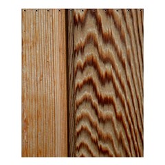 Wood Grain Texture Brown Shower Curtain 60  x 72  (Medium) 