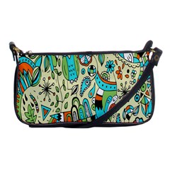 Animals Caterpillar Worm Owl Snake Leaf Flower Floral Shoulder Clutch Bags