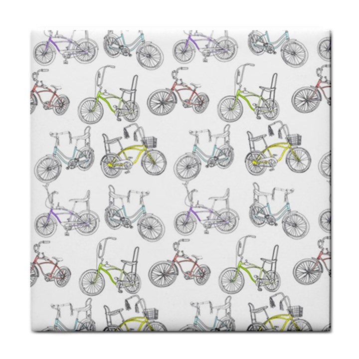 Bicycle Bike Sport Tile Coasters