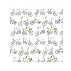 Bicycle Bike Sport Small Satin Scarf (square)