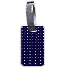 Blue Star Luggage Tags (one Side) 