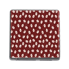 Animals Rabbit Kids Red Circle Memory Card Reader (square)