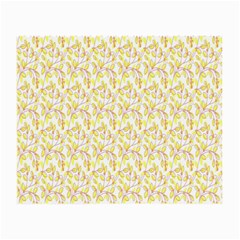 Branch Spring Texture Leaf Fruit Yellow Small Glasses Cloth (2-side)