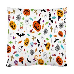 Candy Pumpkins Bat Helloween Star Hat Standard Cushion Case (two Sides)