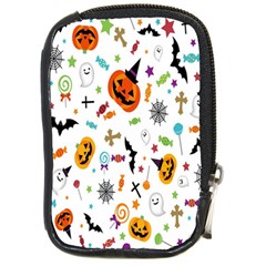 Candy Pumpkins Bat Helloween Star Hat Compact Camera Cases by Alisyart