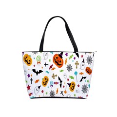 Candy Pumpkins Bat Helloween Star Hat Shoulder Handbags by Alisyart