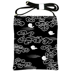 Cloud Black Night Shoulder Sling Bags