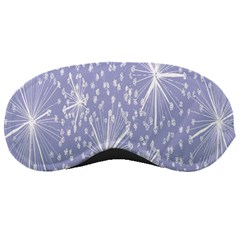 Floral Gray Springtime Flower Sleeping Masks