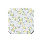 Flower Arrangements Season Sunflower Rubber Square Coaster (4 pack)  Front