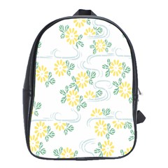 Flower Arrangements Season Sunflower School Bags (xl) 