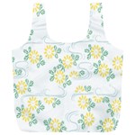 Flower Arrangements Season Sunflower Full Print Recycle Bags (L)  Front