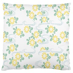 Flower Arrangements Season Sunflower Large Flano Cushion Case (one Side)