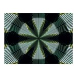 Lines Abstract Background Double Sided Flano Blanket (Mini)  35 x27  Blanket Back