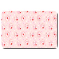 Flower Arrangements Season Pink Large Doormat  by Alisyart