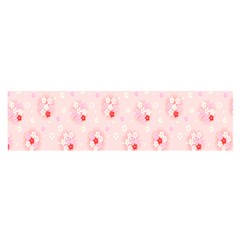 Flower Arrangements Season Pink Satin Scarf (oblong) by Alisyart