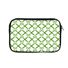 Scissor Green Apple Macbook Pro 13  Zipper Case