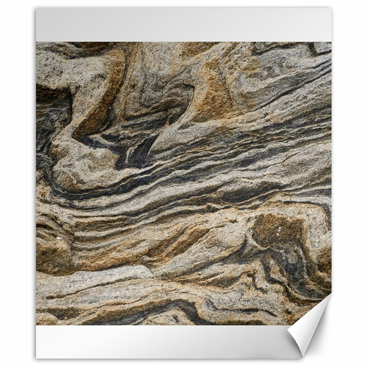 Rock Texture Background Stone Canvas 8  x 10 